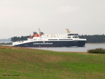 Modern RoPax ferry for Scottish Shipowner CMAL leaves FSG – <em>Loch Seaforth</em> has space for 700 passengers and 142 cars.